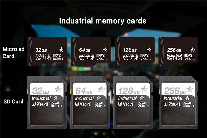 industry memory cards